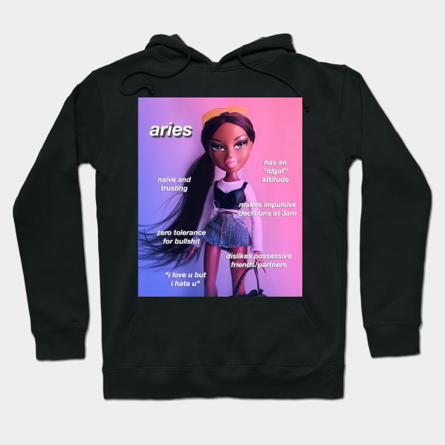 aries bratz Hoodie by ematzzz